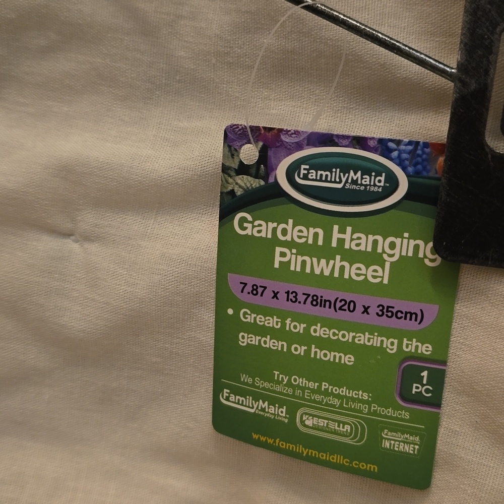 Garden Hanging Pinwheel - Picture 4 of 4